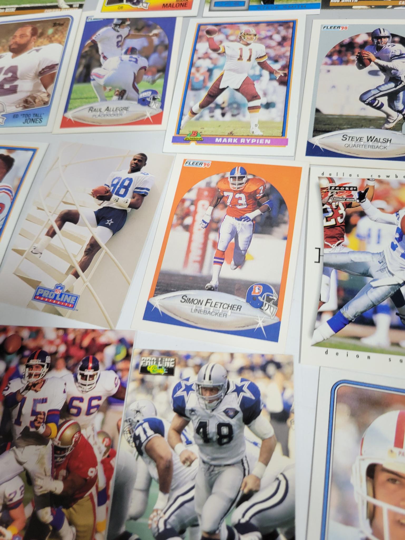 50 Random Football Cards