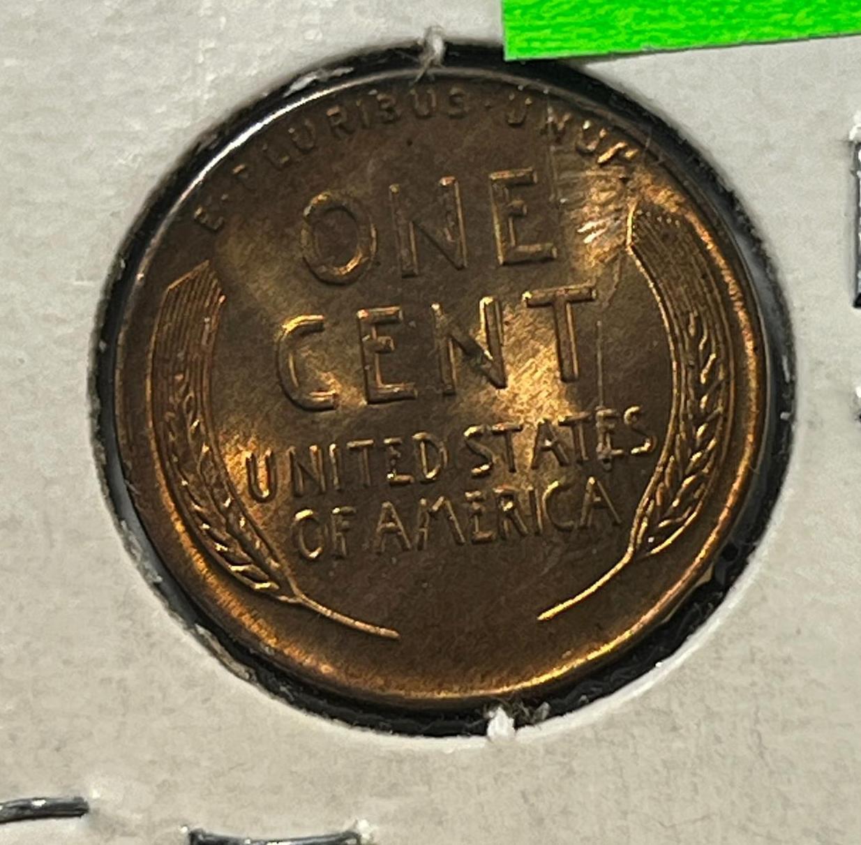 1941 Lincoln Wheat Cent, UNC