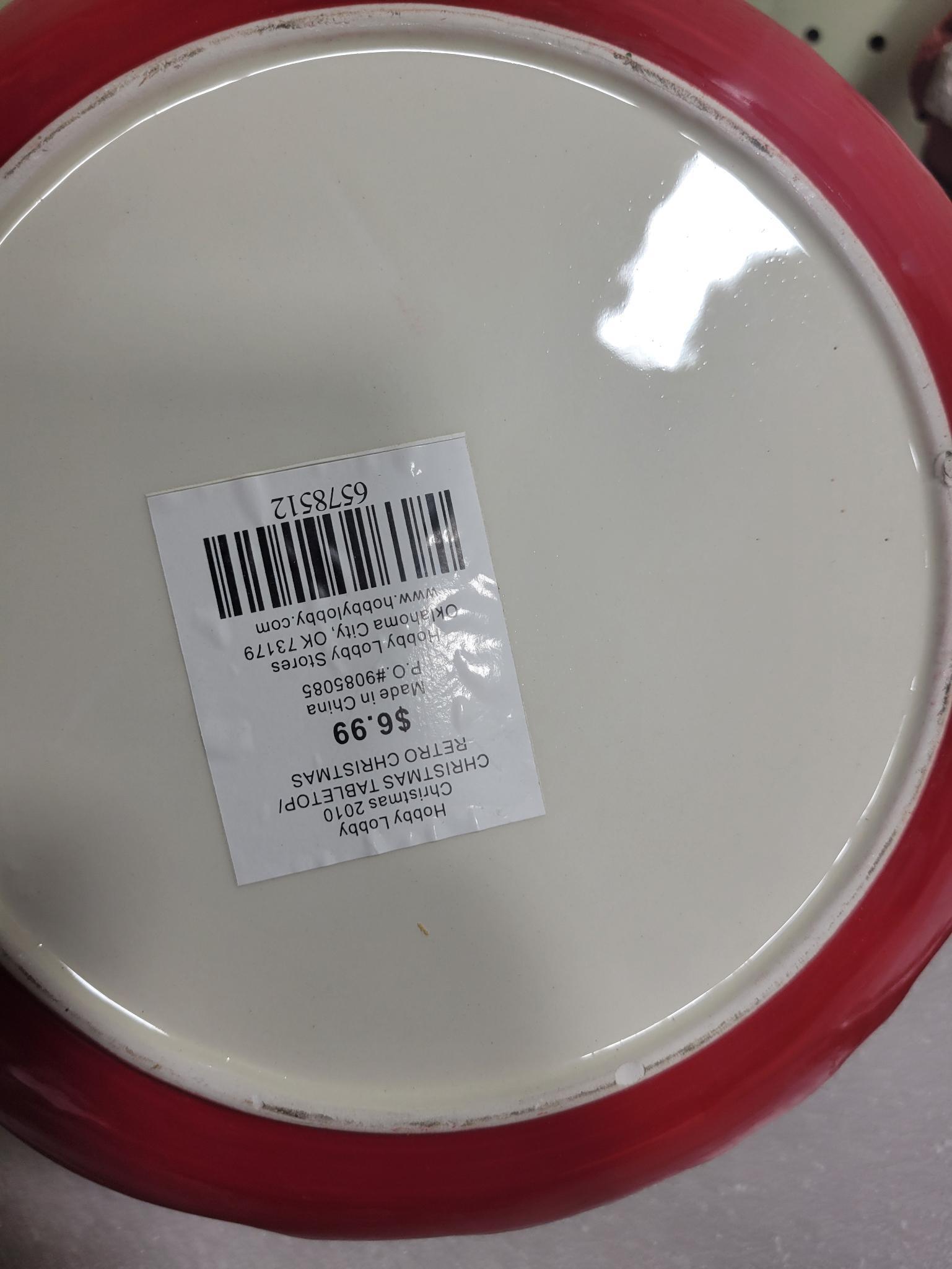 2 Longaberger baskets, 4 plates, 4 snowman ornaments and more
