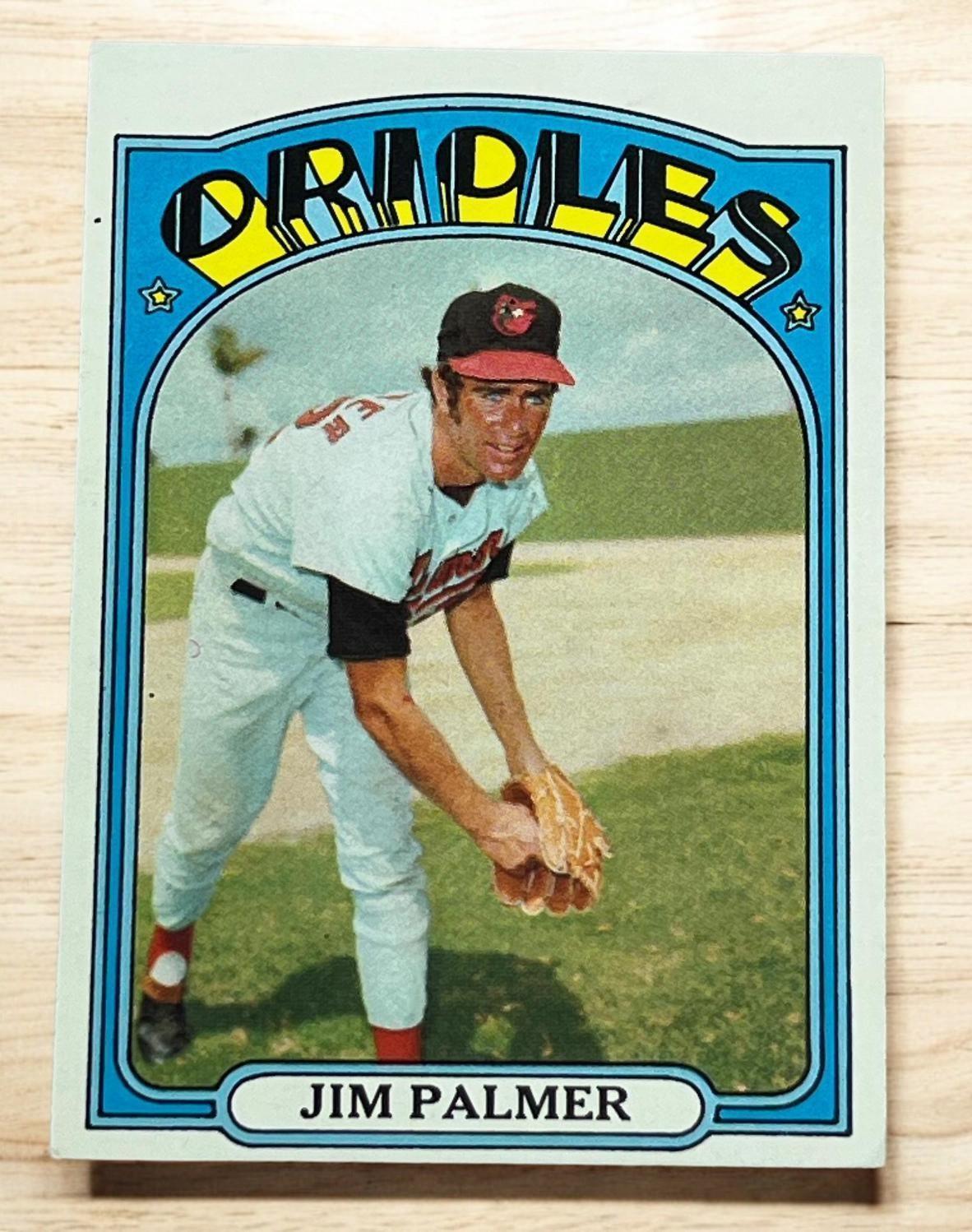 1972 Topps Jim Palmer
