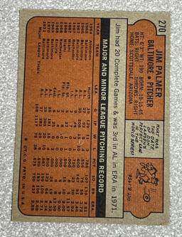 1972 Topps Jim Palmer