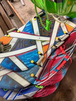 8- Bob Sled/ Snow Base Snow Sleds, various colors