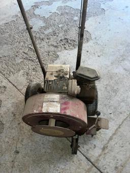 Giant Vac Hi Power Parking Lot Blower, Briggs and Stratton, has compression, not fully tested