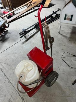 Troy Bilt Sprayer 5 gallon battery powered, w/ built in charger