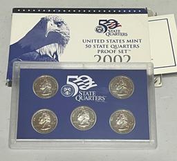 2002 QUARTERS ONLY US Proof Set