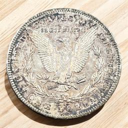 1878-S Morgan Silver Dollar, 90% Silver