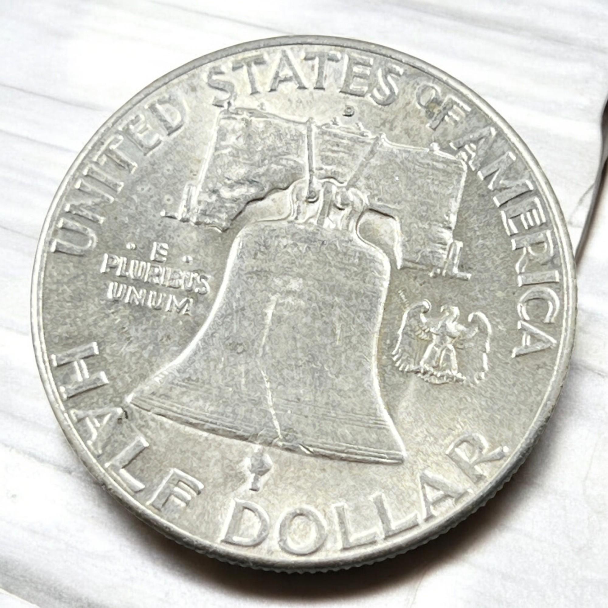 1948-D Franklin Half Dollar, 90% Silver