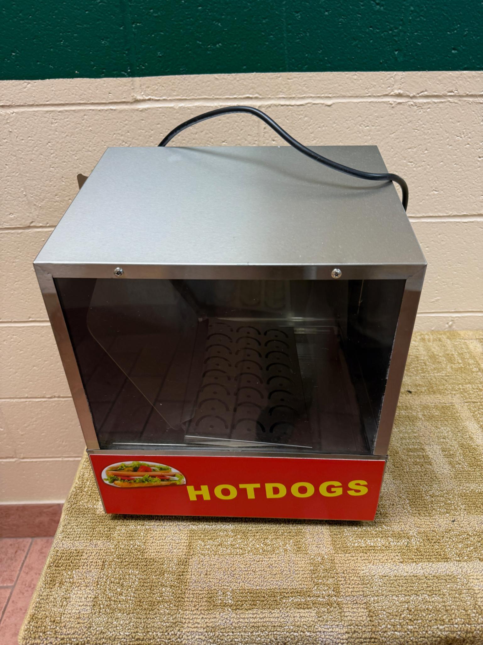 Vevor Countertop Hot Dog Warmer, appears unused