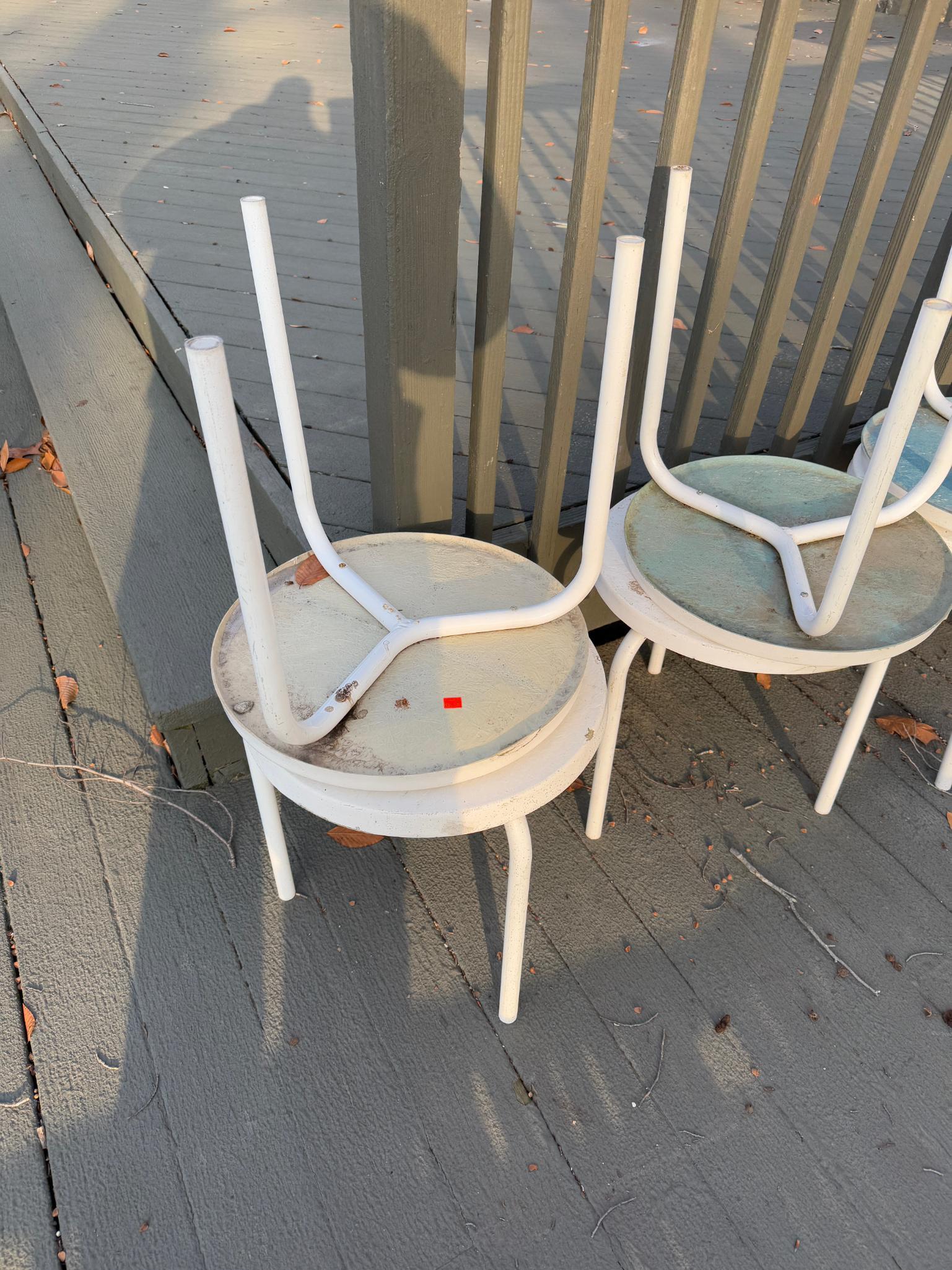 8- Small Tables w/ Fiberglass Top, sells times the money