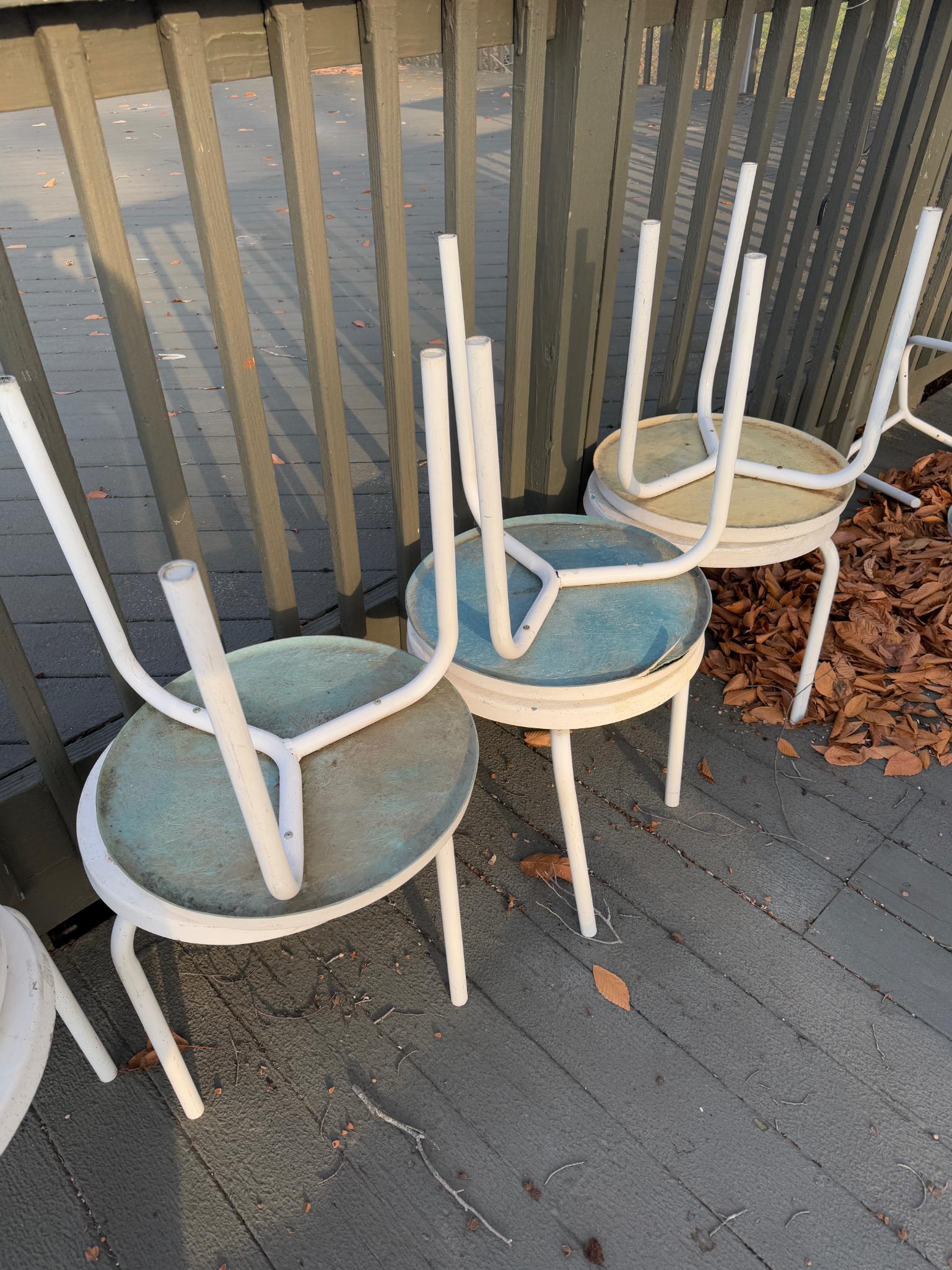 8- Small Tables w/ Fiberglass Top, sells times the money