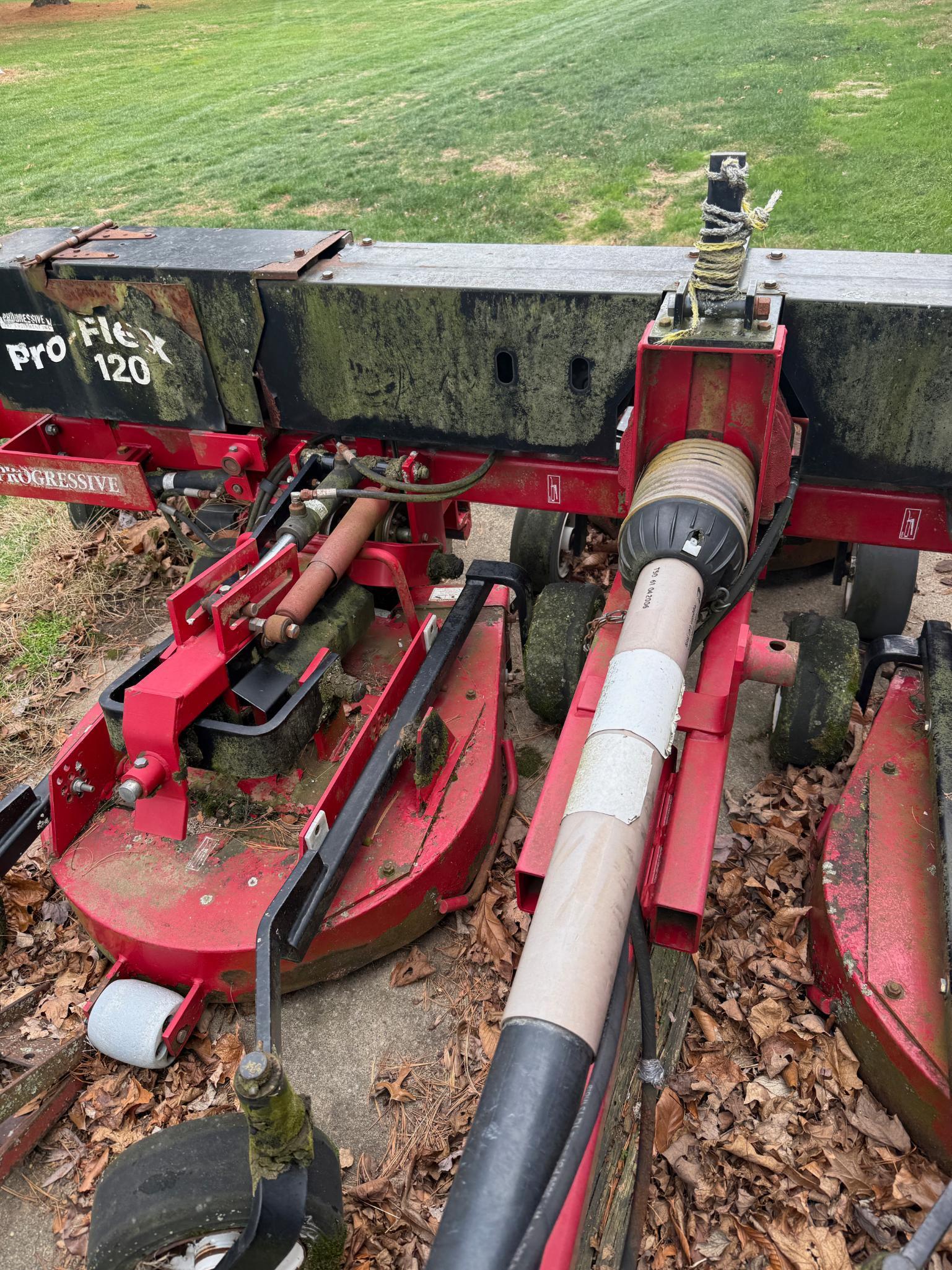 Progressive Pro Flex 120 Contour Rotary Mower, 10' Cut, PTO/ V Belts Powered
