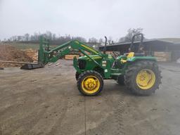 *SEE VIDEO* John Deere 5065E Tractor, good working condition, 2325 hours FORKS NOT INCLUDED