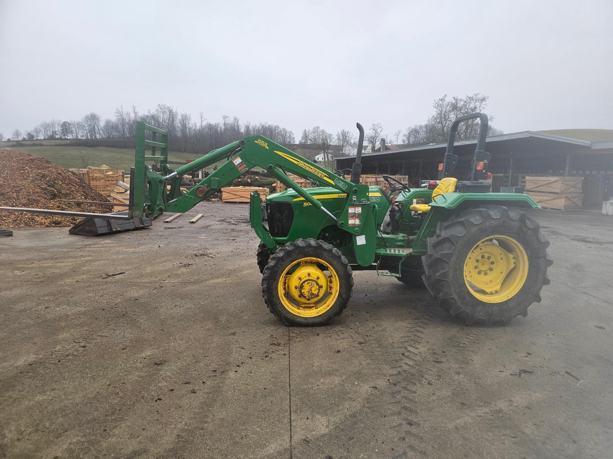 *SEE VIDEO* John Deere 5065E Tractor, good working condition, 2325 hours FORKS NOT INCLUDED