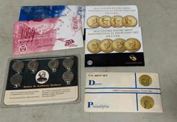 99 Mint Set Susan B Anthony 2014 2015 dollar Set 6 PC Set