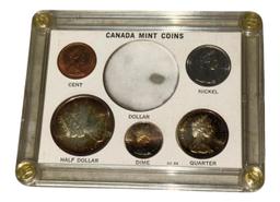 Partial 1965 Canada Mint Set w/ some Silver coins
