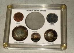 Partial 1965 Canada Mint Set w/ some Silver coins