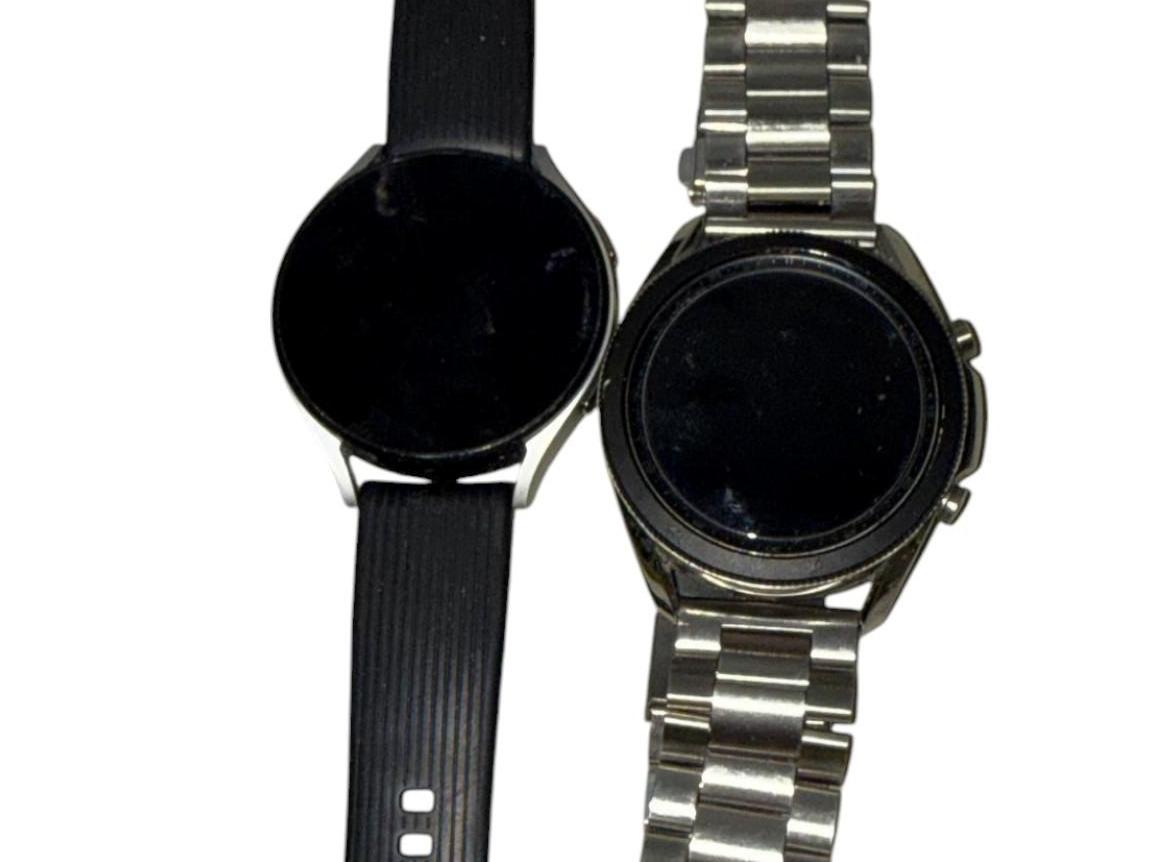 2- Samsung Smartwatches, no chargers, unknown condition
