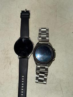 2- Samsung Smartwatches, no chargers, unknown condition
