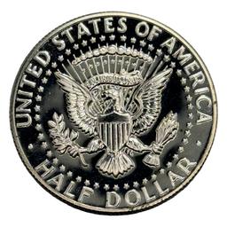 1968-S Proof Half Dollar, 40% Silver