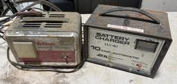 2- battery chargers