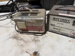 2- battery chargers