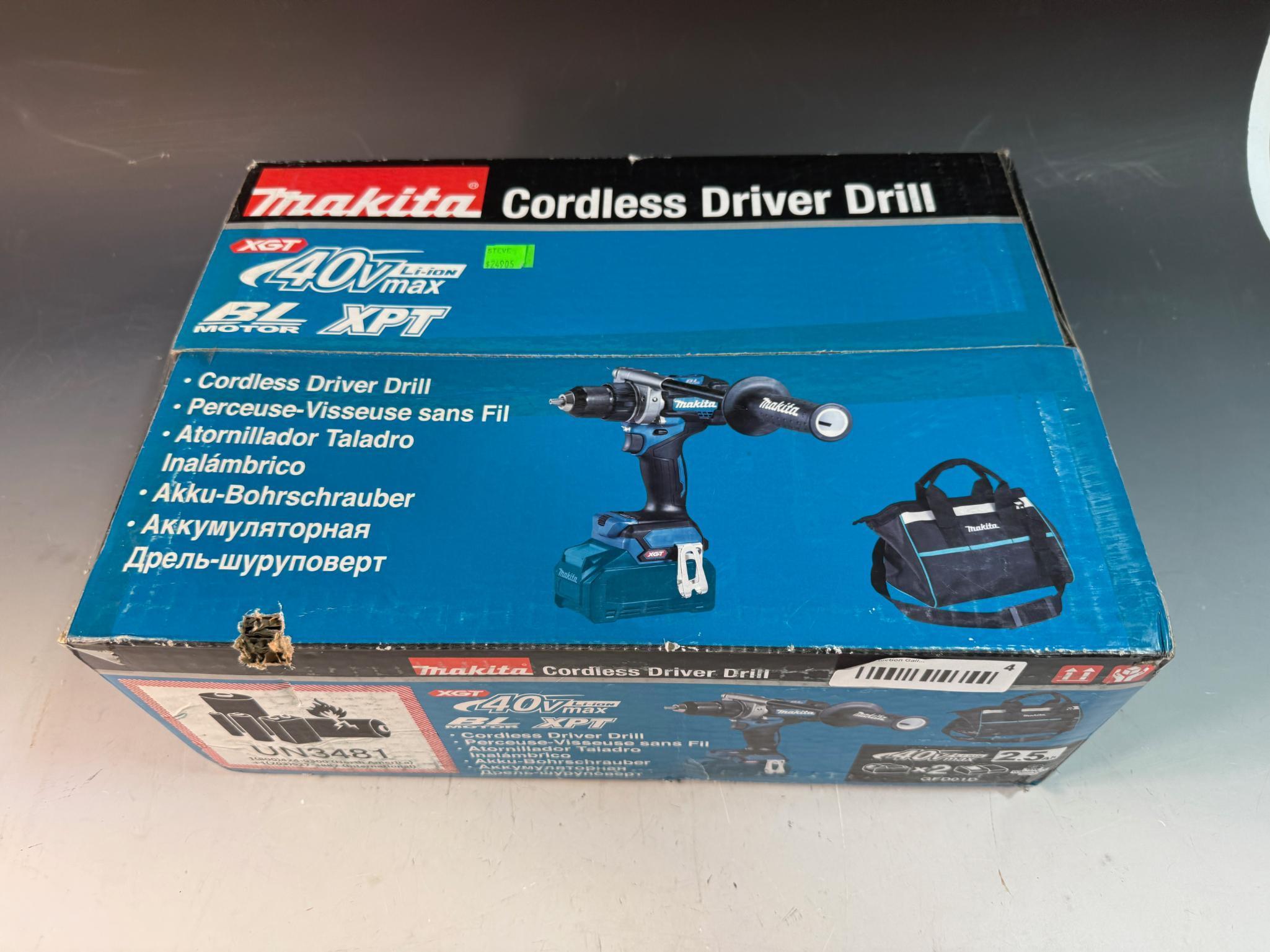 40V Max XGT Compact Brushless Cordless Compact Driver-Drill Kit (2.5Ah)