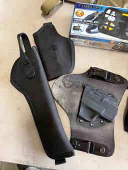 Asst Knife sheaths and holsters
