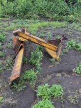 Tractor 3-Point Blade Attachment, Steel, Angle Adjustable