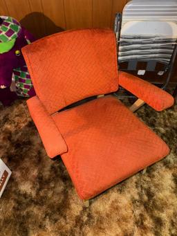 Arm chair and folding lawn chair