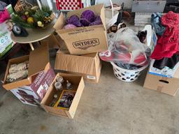 Round table Ice Cream Maker Boots Decor and more, CRAFTSMAN TOOLBOX & CHAIRS IN BACKGROUND NOT INCL.