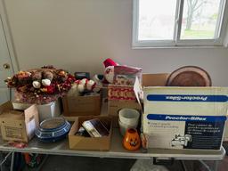 Decor, Misc Mostly Holiday Table not included