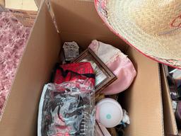 Large lot (2 boxes) Pots, Pans, misc.