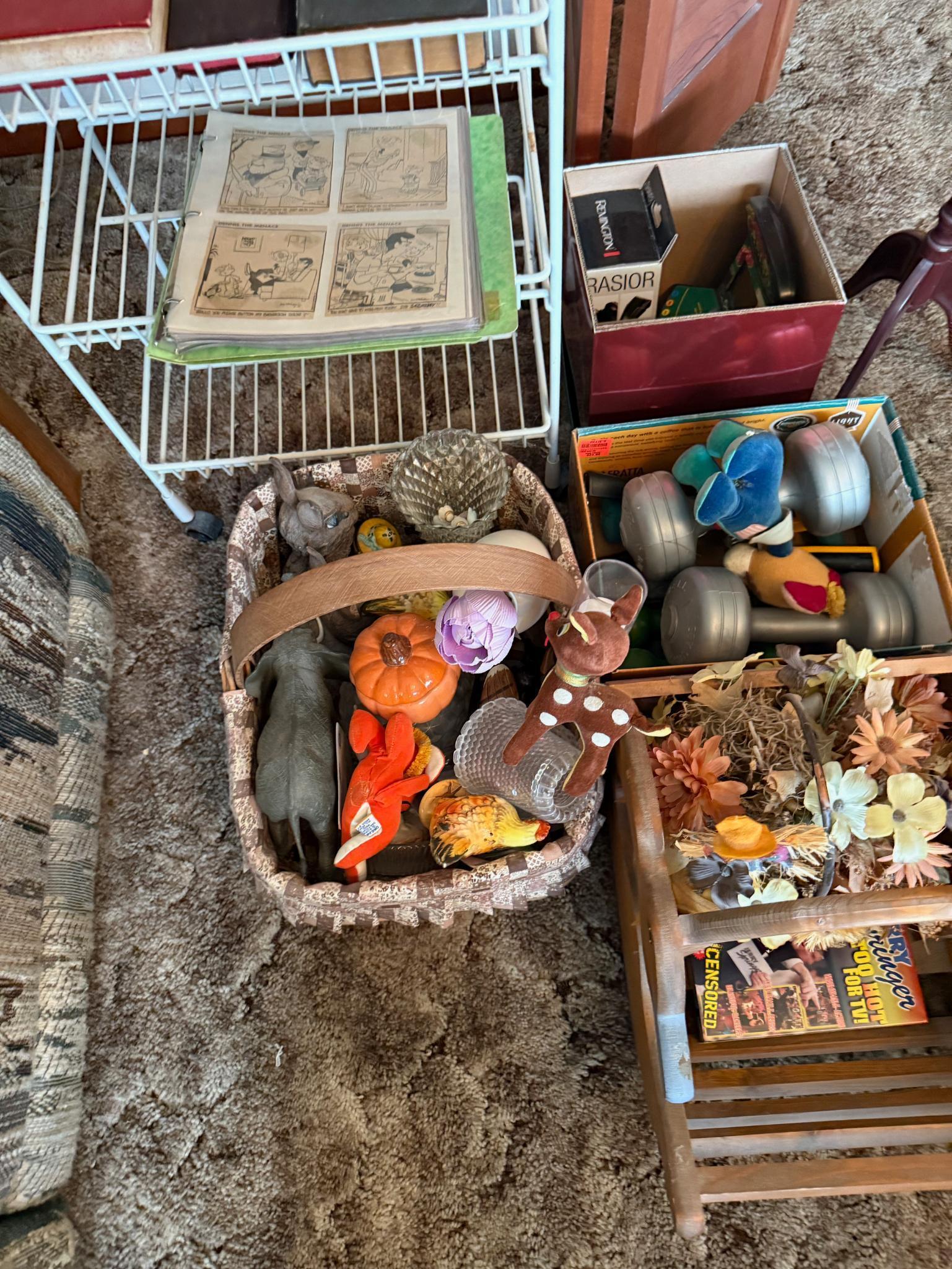 Home Decor, misc., weights, games, Religious books and more