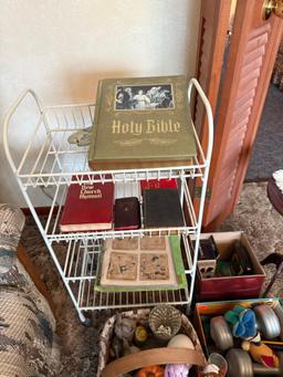 Home Decor, misc., weights, games, Religious books and more