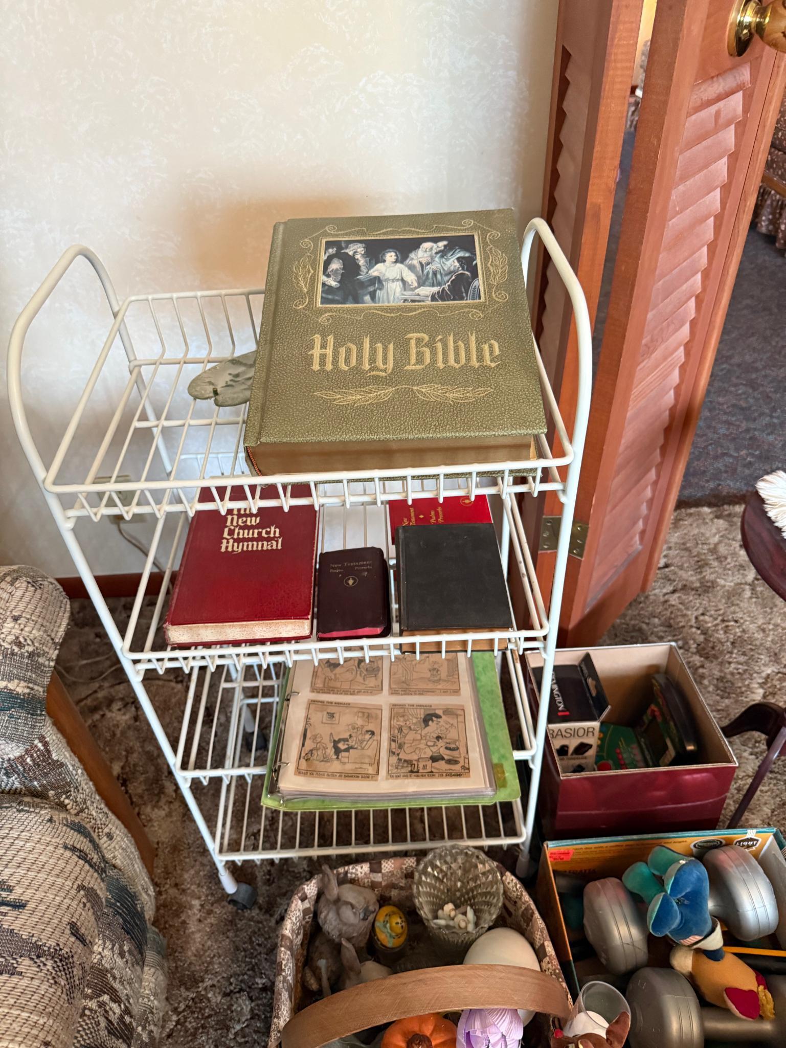 Home Decor, misc., weights, games, Religious books and more