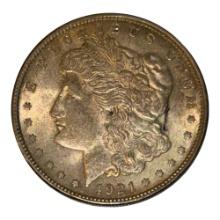 1921 Morgan Silver Dollar, 90% silver