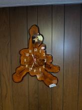 Mahogany Wall Clock