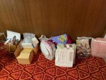 Linens Blankets Misc Party ware and more