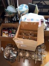 Glassware, decor and more
