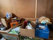 Workbench clean off tools, hardware, misc Home decor and more