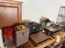 Workbench clean off top and Bottom including Craftsman saw in box