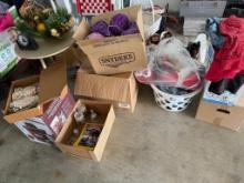Round table Ice Cream Maker Boots Decor and more, CRAFTSMAN TOOLBOX & CHAIRS IN BACKGROUND NOT INCL.
