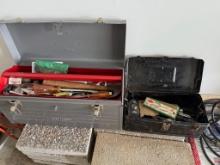 2- Tool boxes w/ asst tools