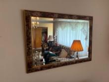 Beveled edge mirror 41" x 30"