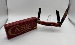 Case 6318 SS Pocket Knife, 3 Blades, Old Red Bone Handle, USA Made, NIB