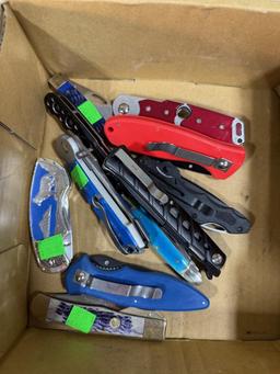 Pocket Knives Lot of 11 various styles