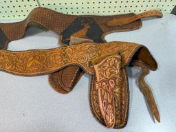 Holster Belts - 2 in lot, 2 Holster and 1 Holster