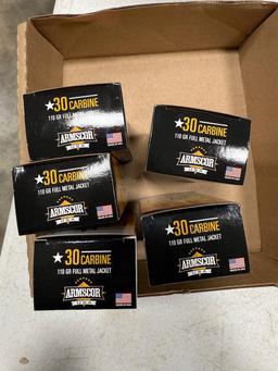 LOCAL PICKUP ONLY- Ammo lot30 Carbine 250 rounds
