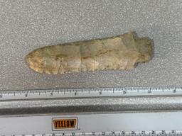 Arrowheads and Artifacts Large Stemmed Point 5" probably MO.