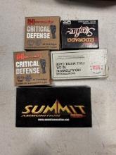 LOCAL PICKUP ONLY- Ammo lot 380 Auto approx 170 rounds, Summit box is partial
